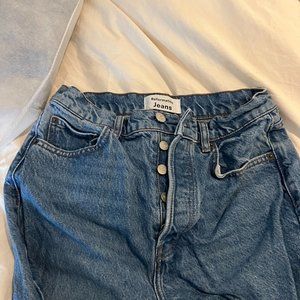 Reformation Cynthia High Rise Straight Jeans